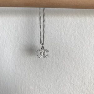 Chanel Crystal CC Necklace
